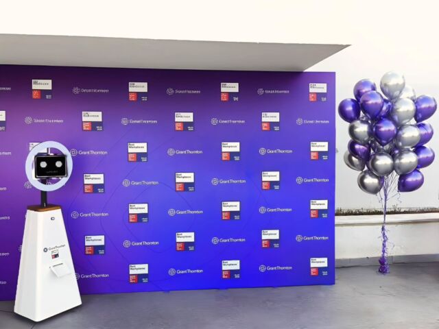 Robobooth @grantthorntongr best workplaces 2025 event